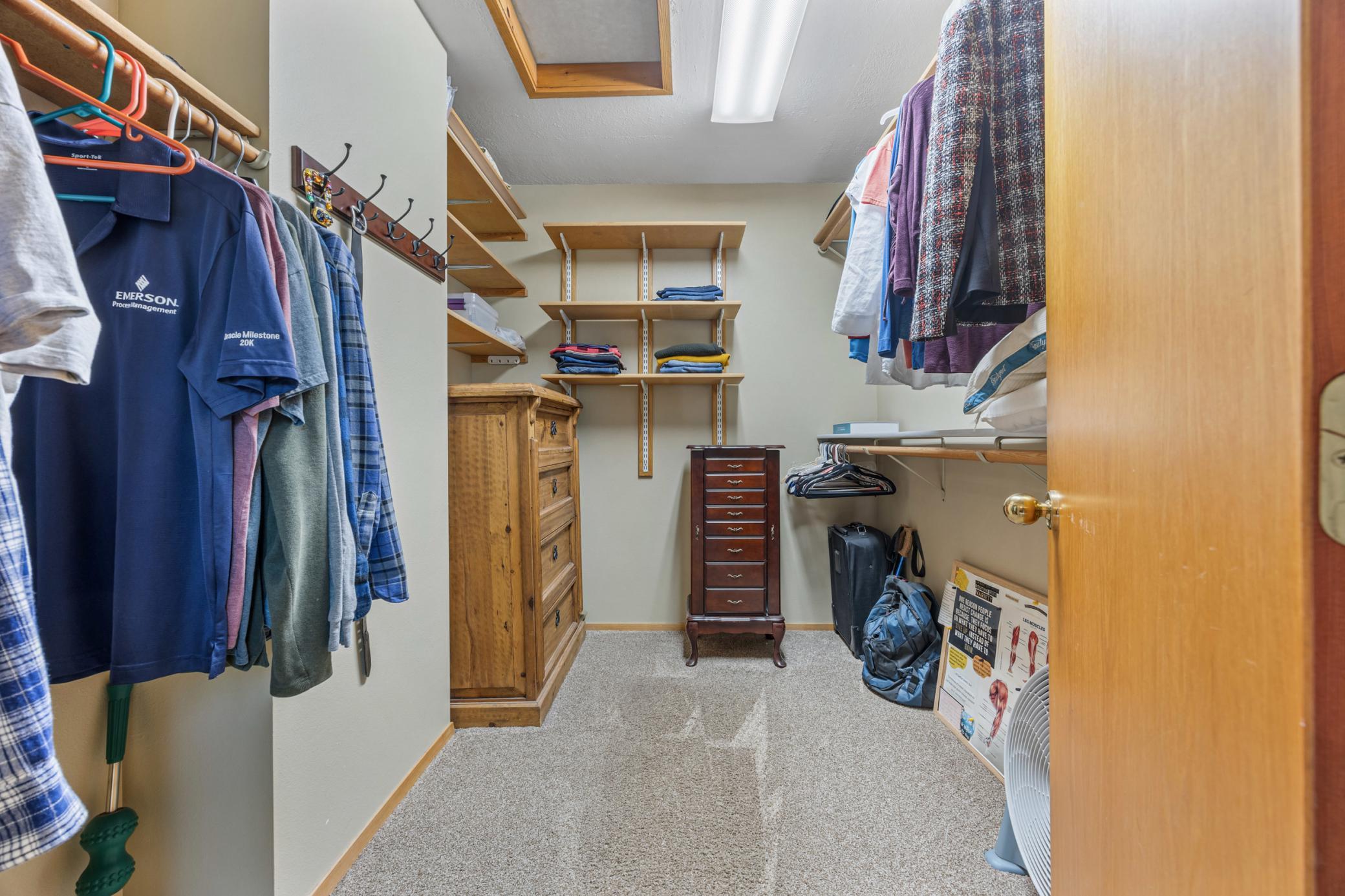 Bedroom #1 Walk-In Closet