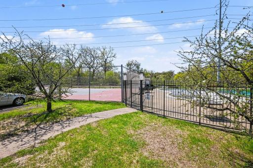 Tennis courts and swimming pool, just some of the amazing amenities