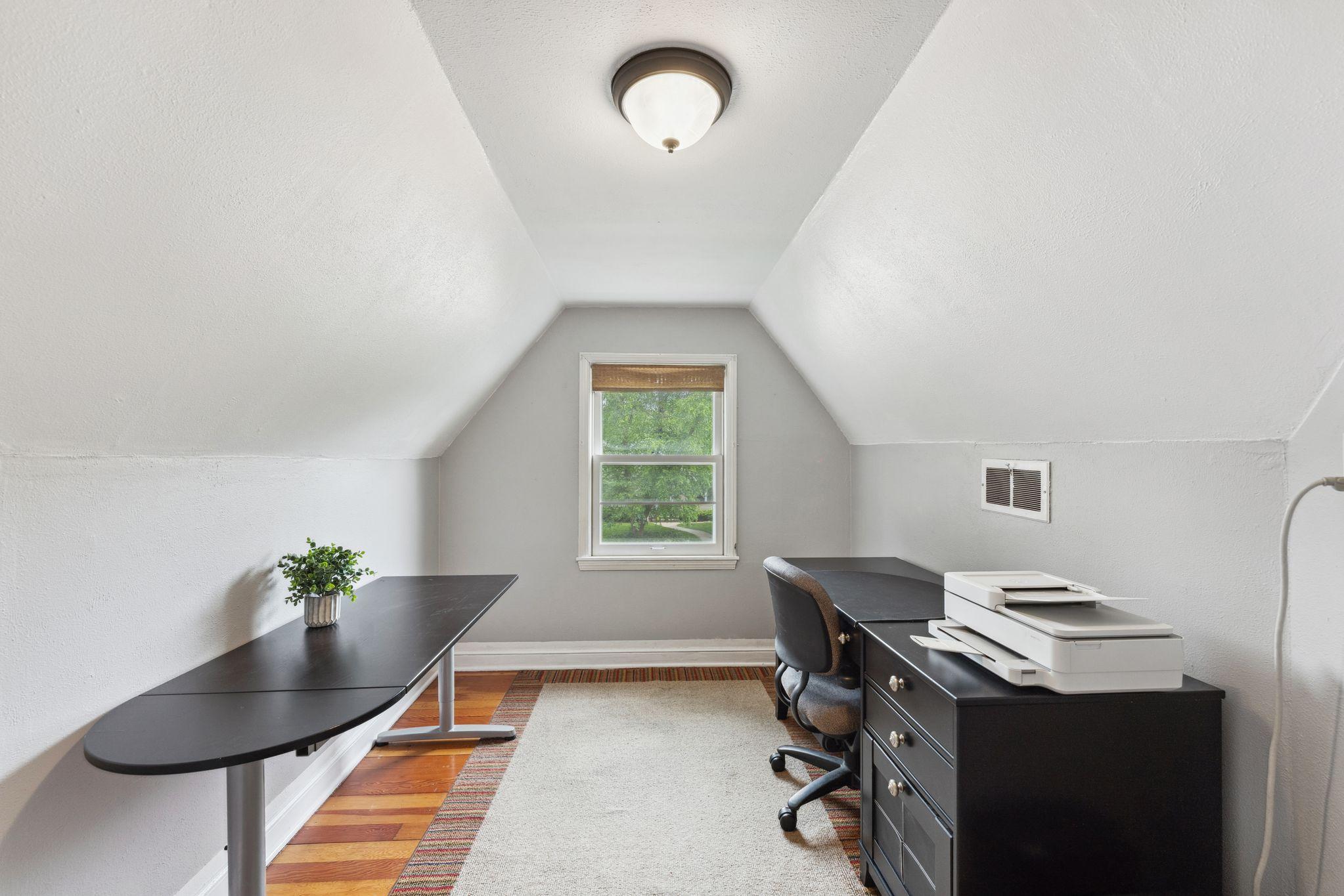 Upper level office/den
