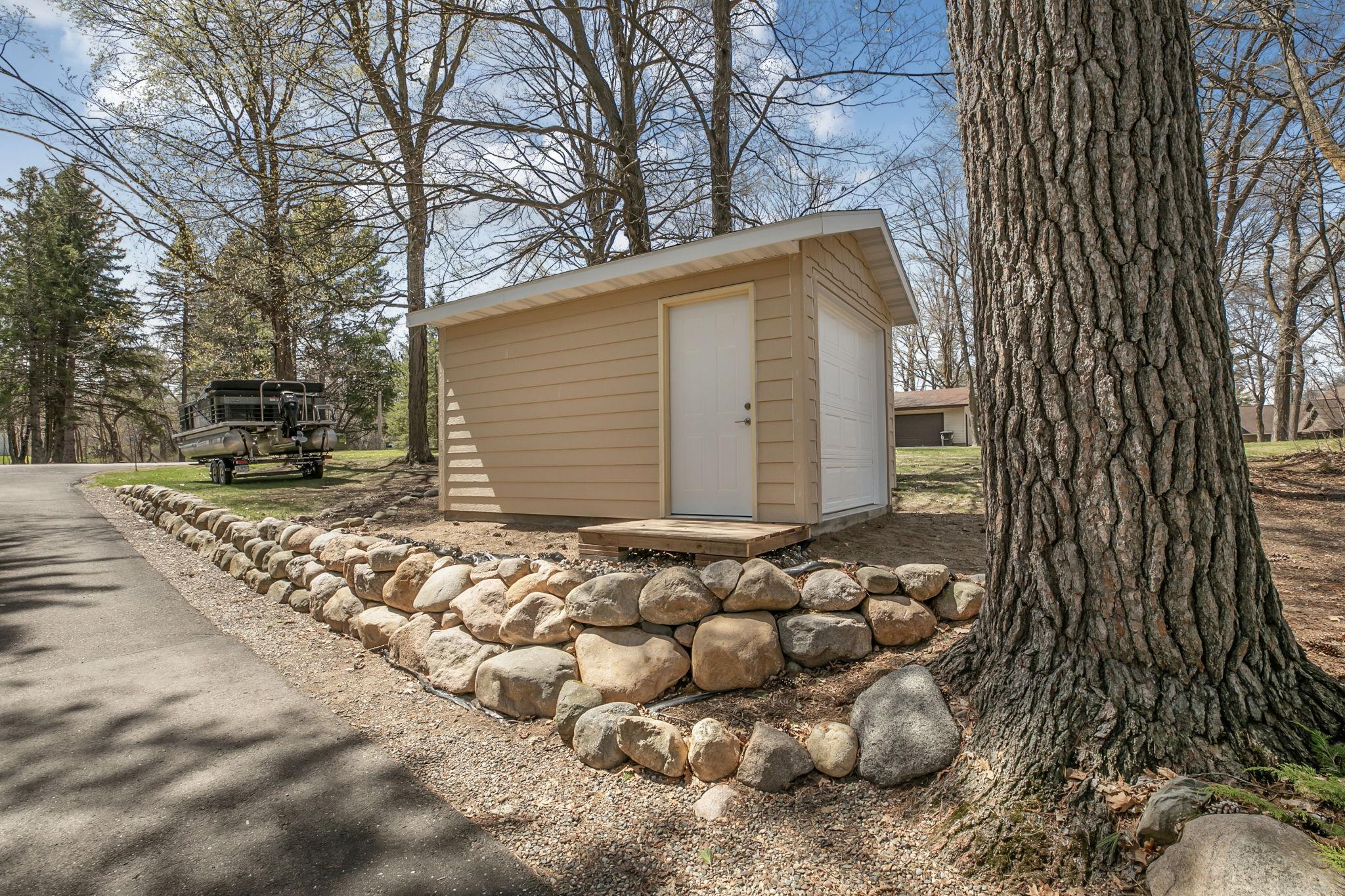 Storage Shed For All Of The Fun Lake Toys!!