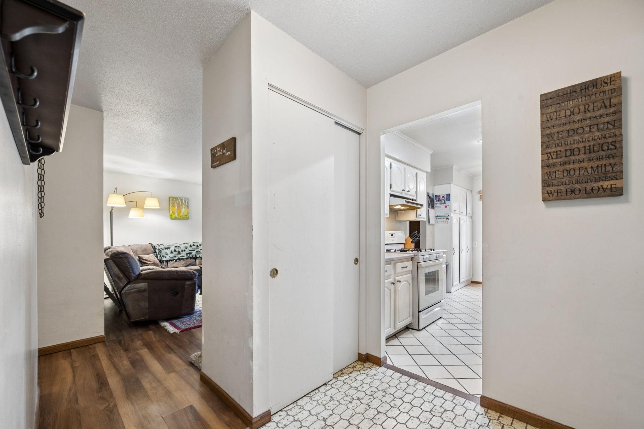 Main Entry View... Home Has Newer Flooring