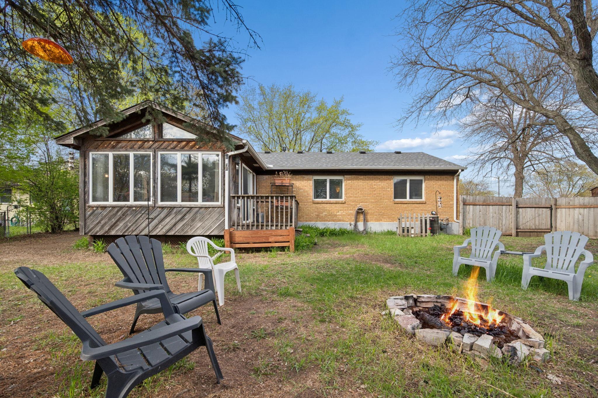 Backyard Is Fenced In & Private... Great For Entertaining