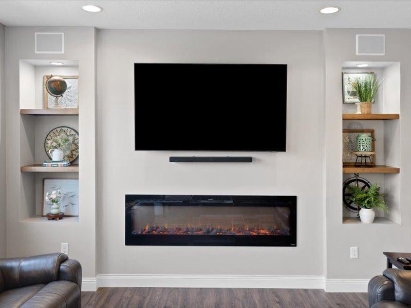 Fun Decorative electric fireplace