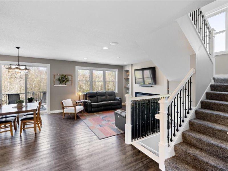 Front entrance view to Living Room