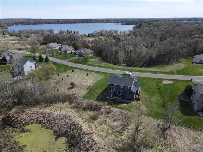 Aerial View out to Eagle Lake