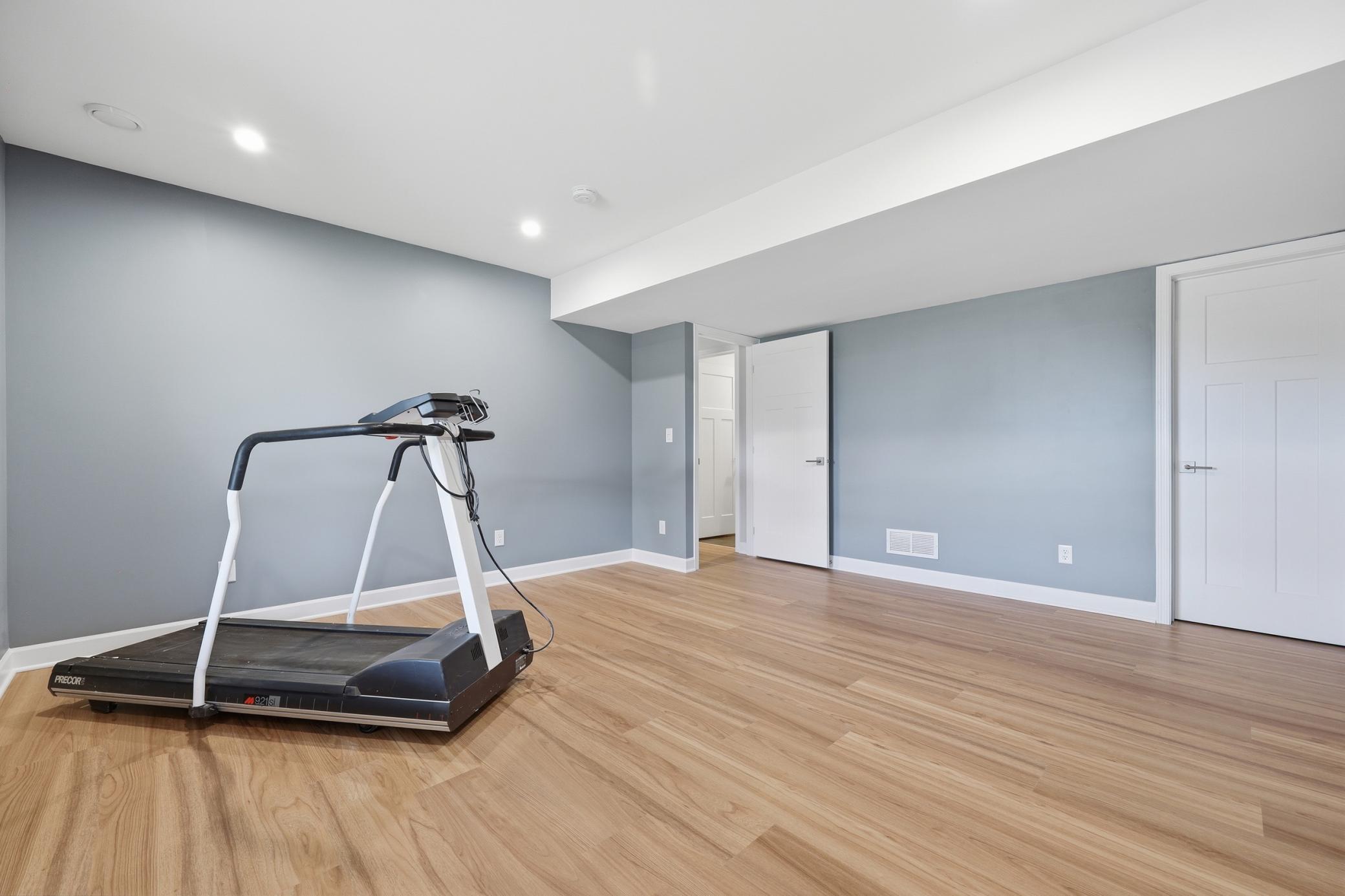 Fifth spacious bedroom, located in the basement.