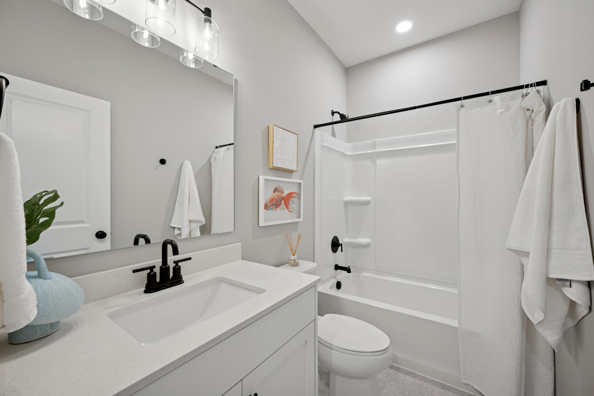 Main floor full bathroom.