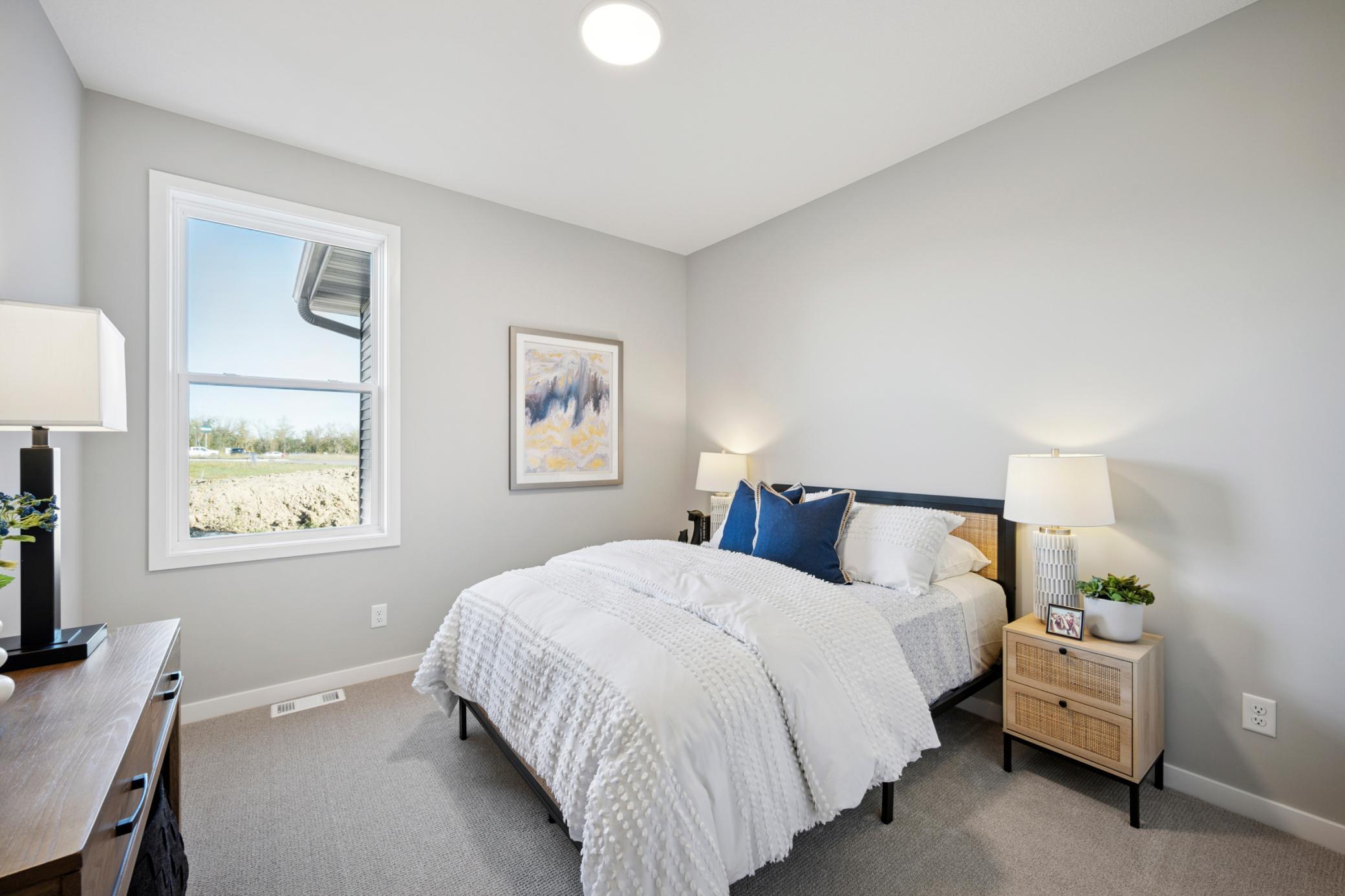 Main floor includes 3 bedrooms Plus front office/flex room.