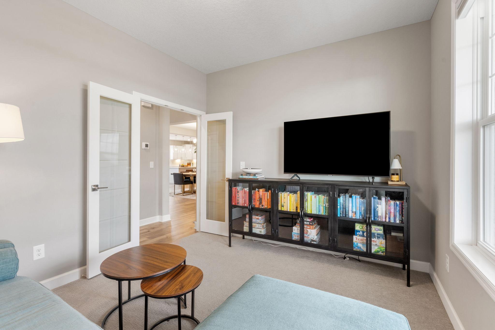 Main floor office, could be used as a guest room