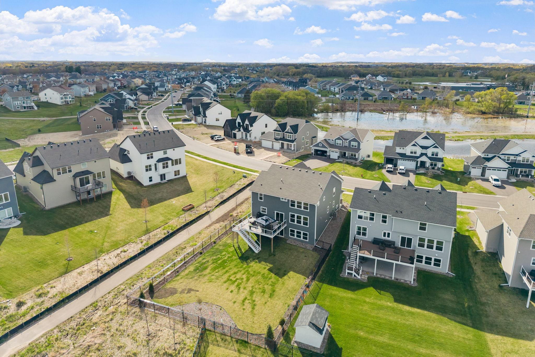 Large yard with breathing room between your neighbors!