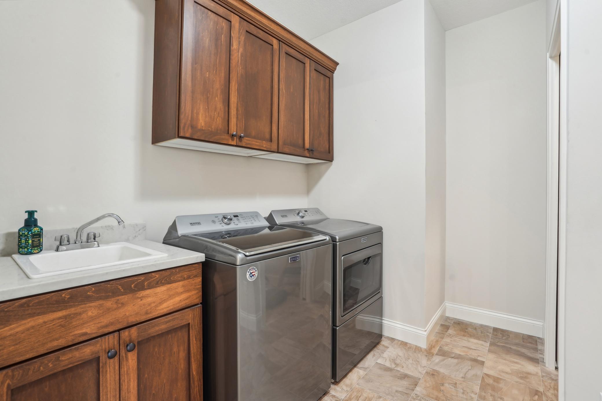Main floor laundry