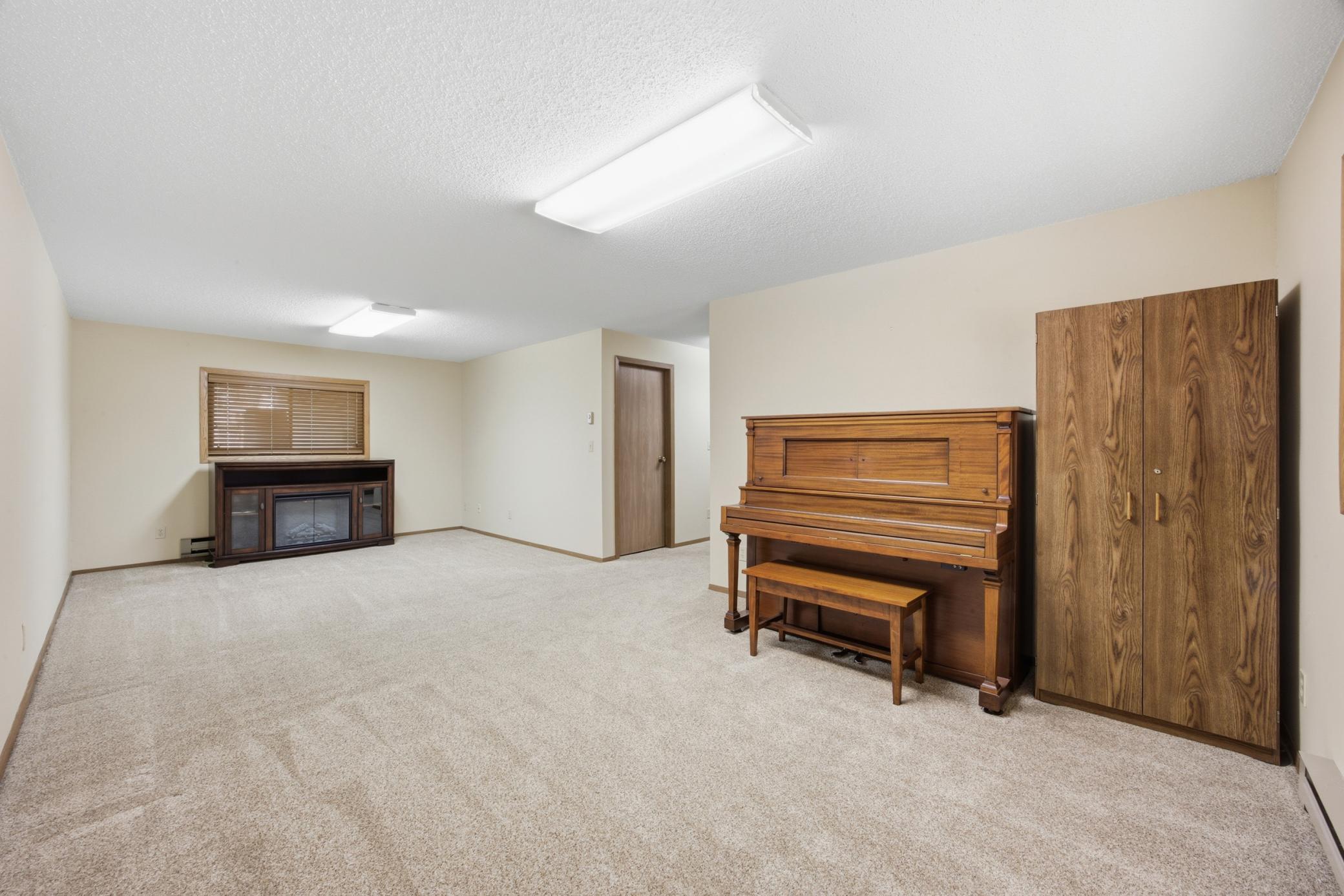 Lower level family room