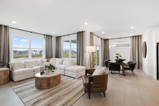 As the heart of this home, the spacious Great Room offers an ideal space for relaxing, watching movies and creating cherished memories with loved ones.