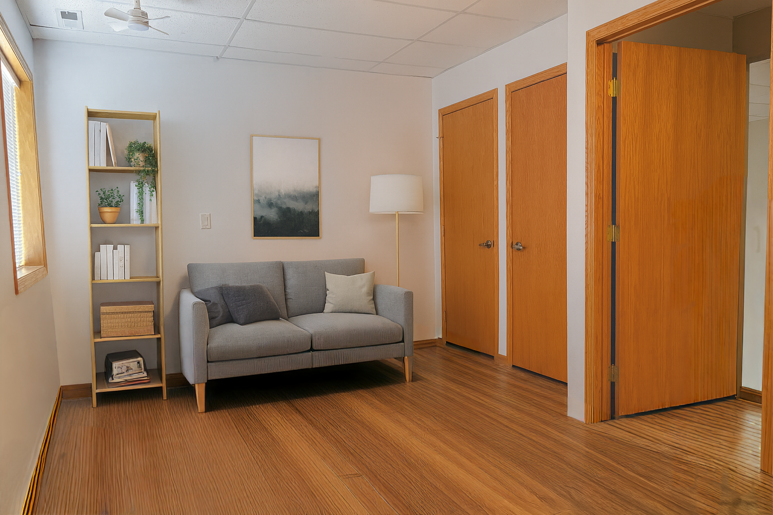 Virtually Staged LL Bedroom 2