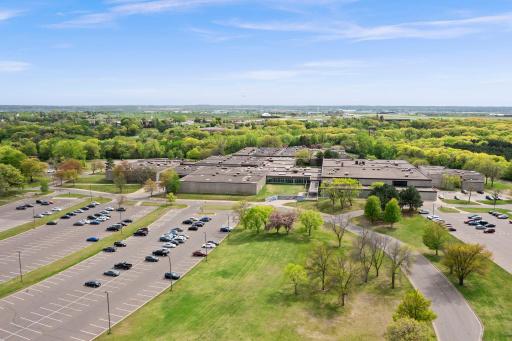 Hennepin County Technical school is next door to the complex! Walk to class!
