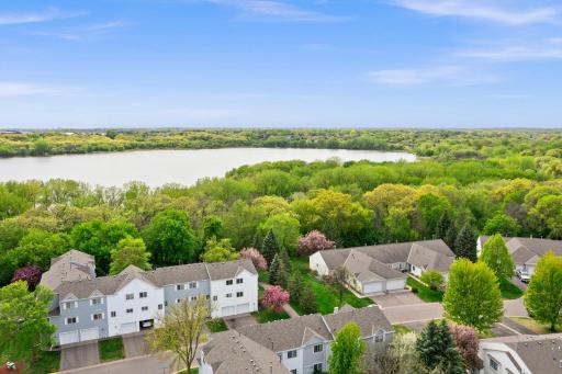Great view of the complex and Staring Lake Park.