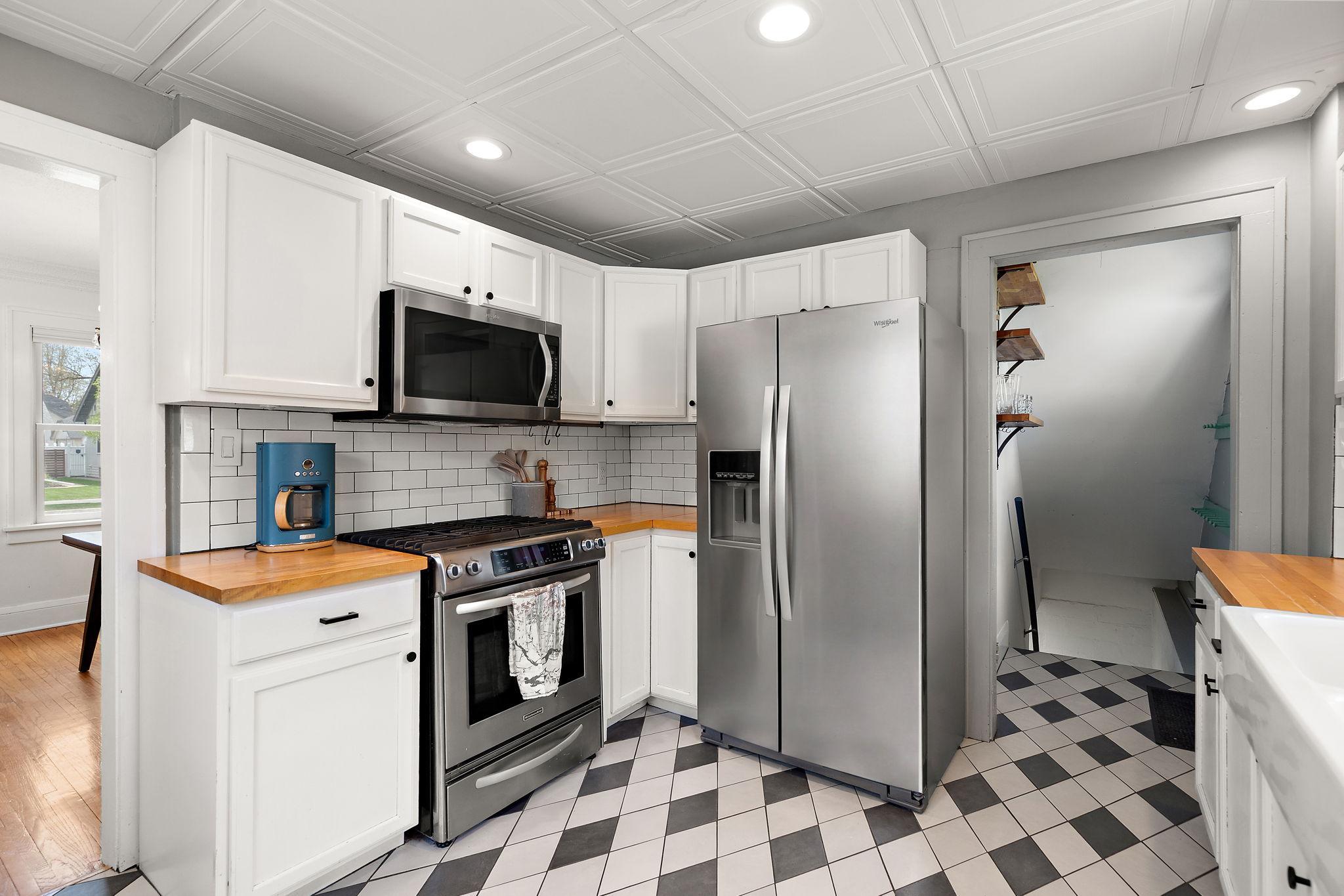 Stainless steel appliances