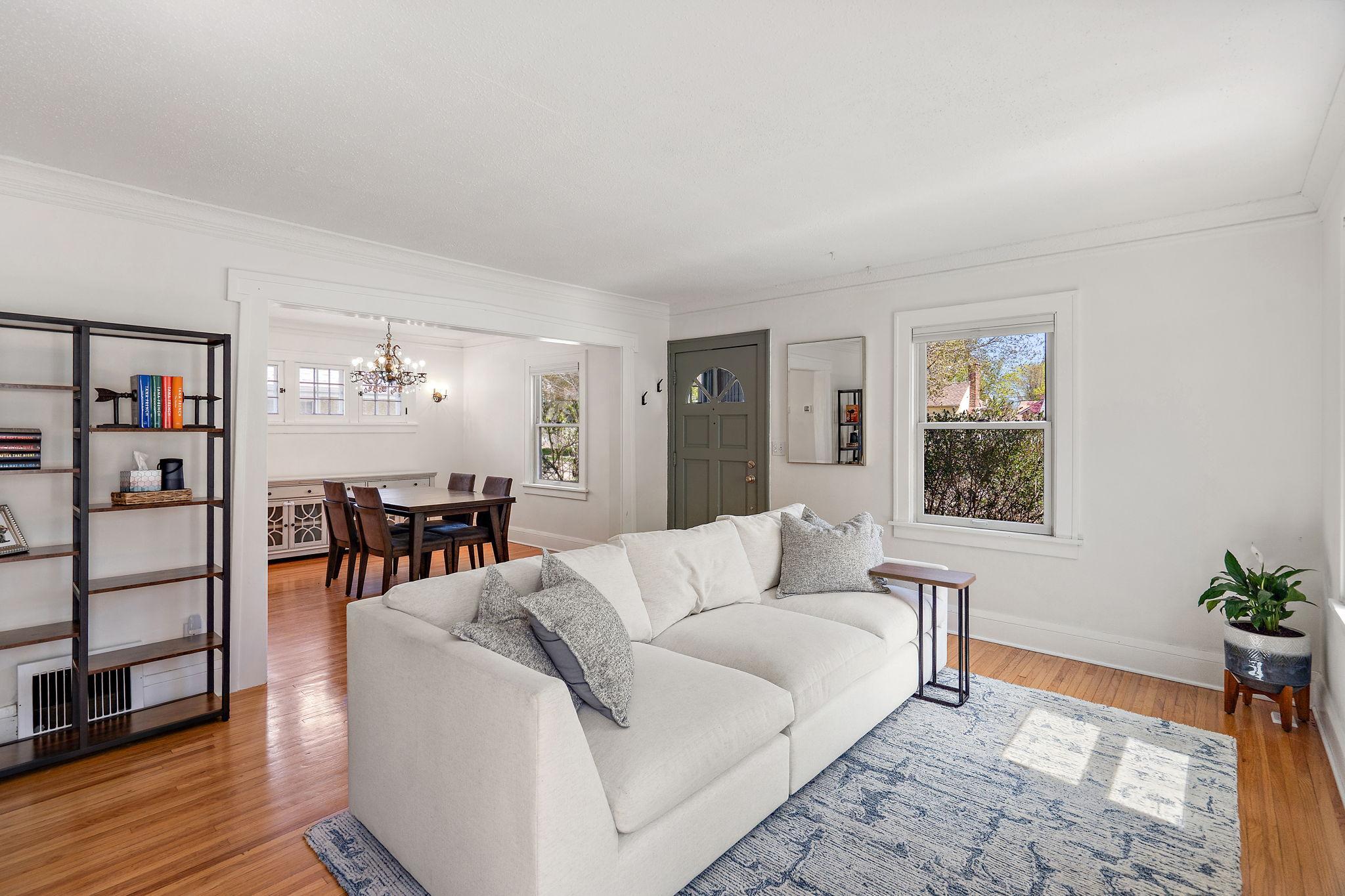 Main living room with beauty abound