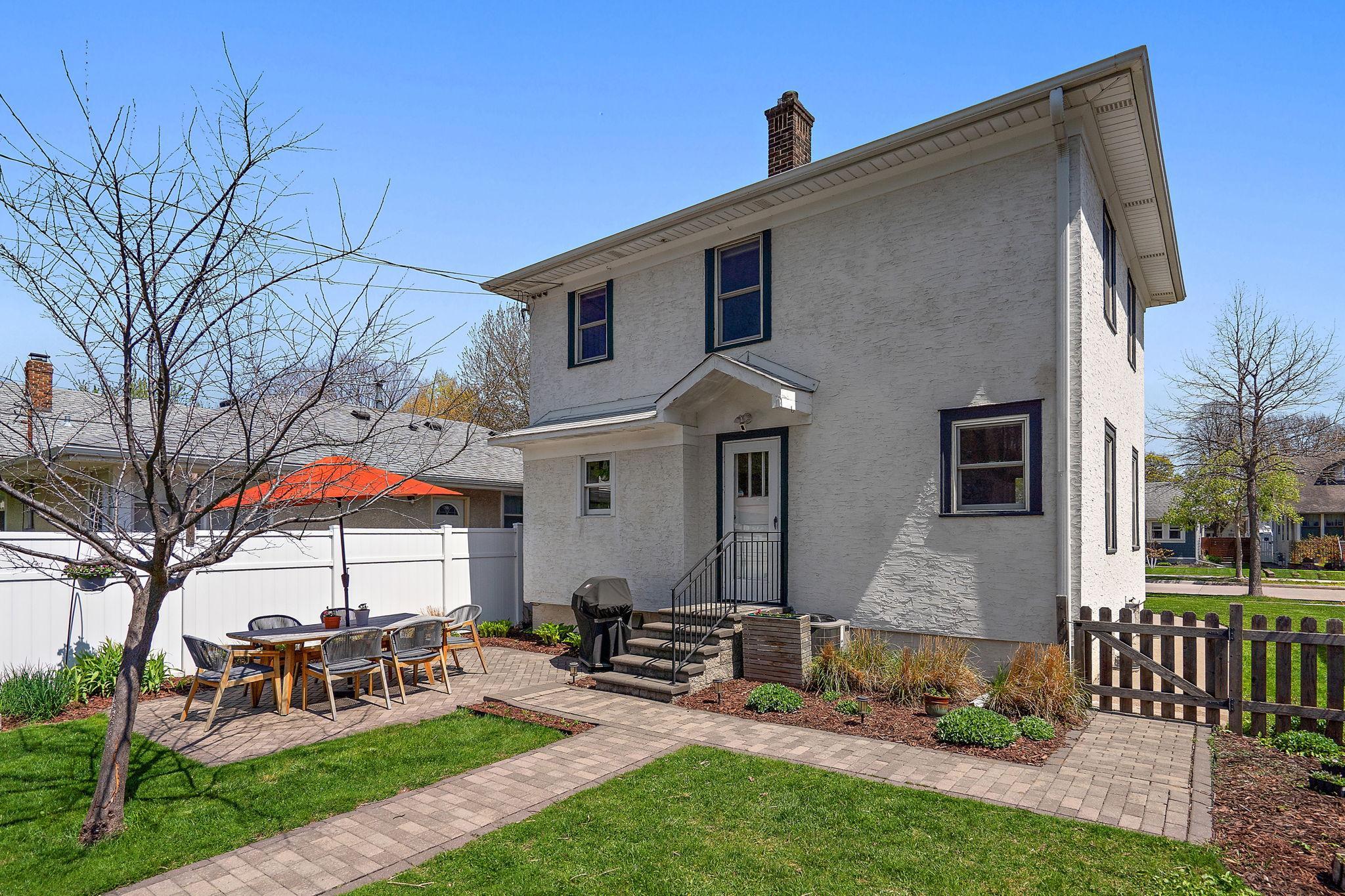 Extensive patio area and outdoor livable space