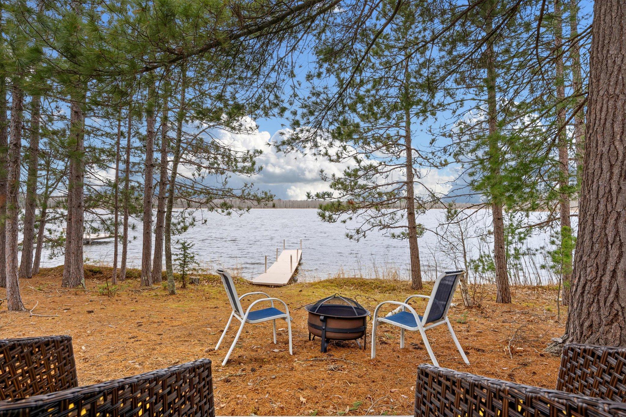 A-frame - looking towards the lake