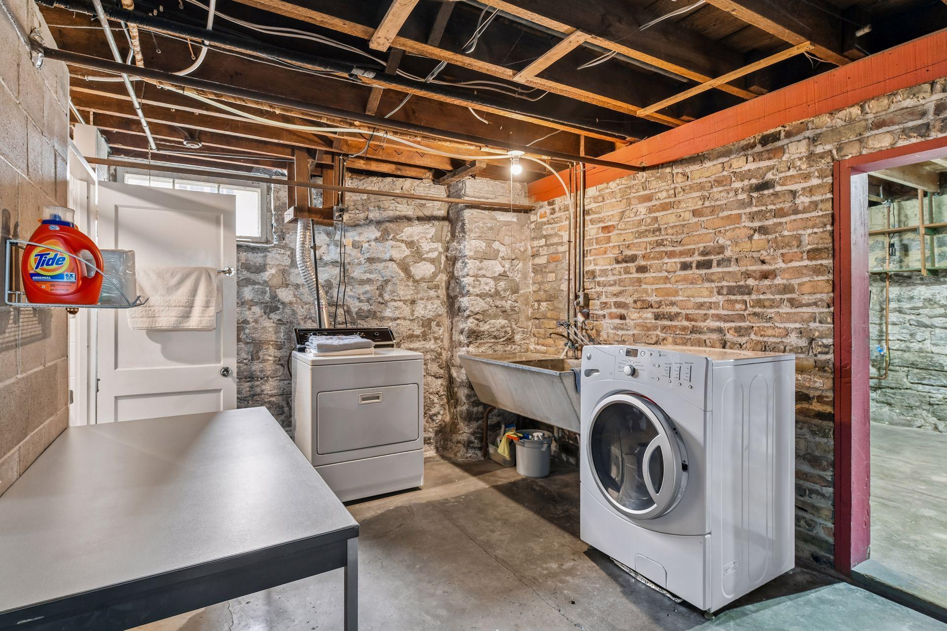 Laundry room - again there is so much potential in the lower level.
