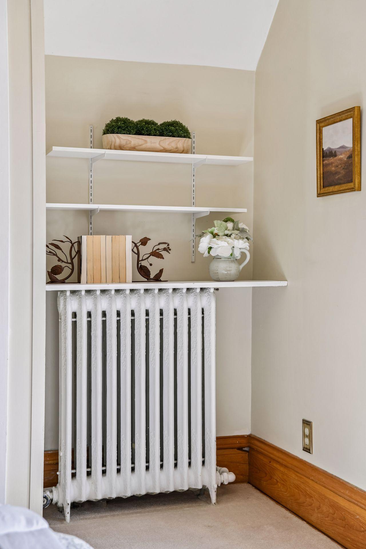 Charming nooks and crannies add personality throughout the home.