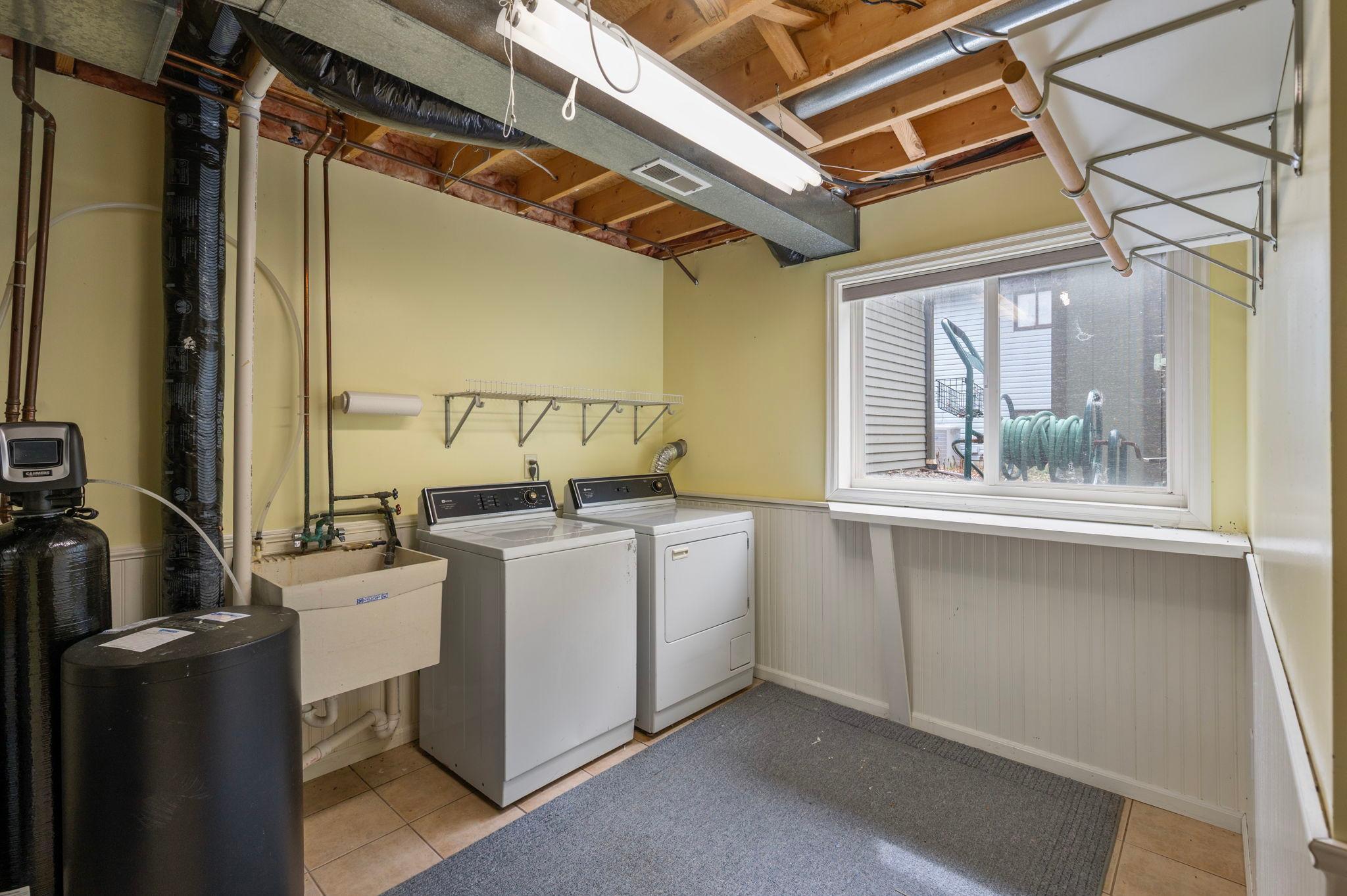 Basement Laundry