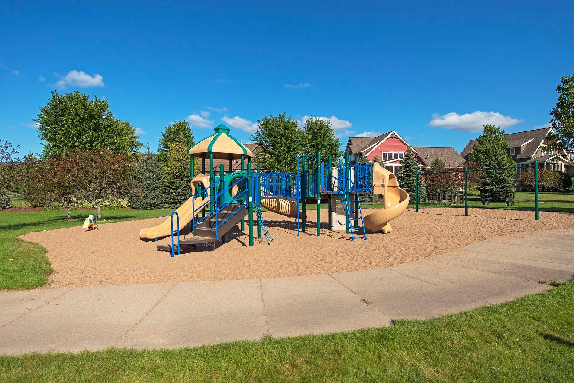 Community playground area.