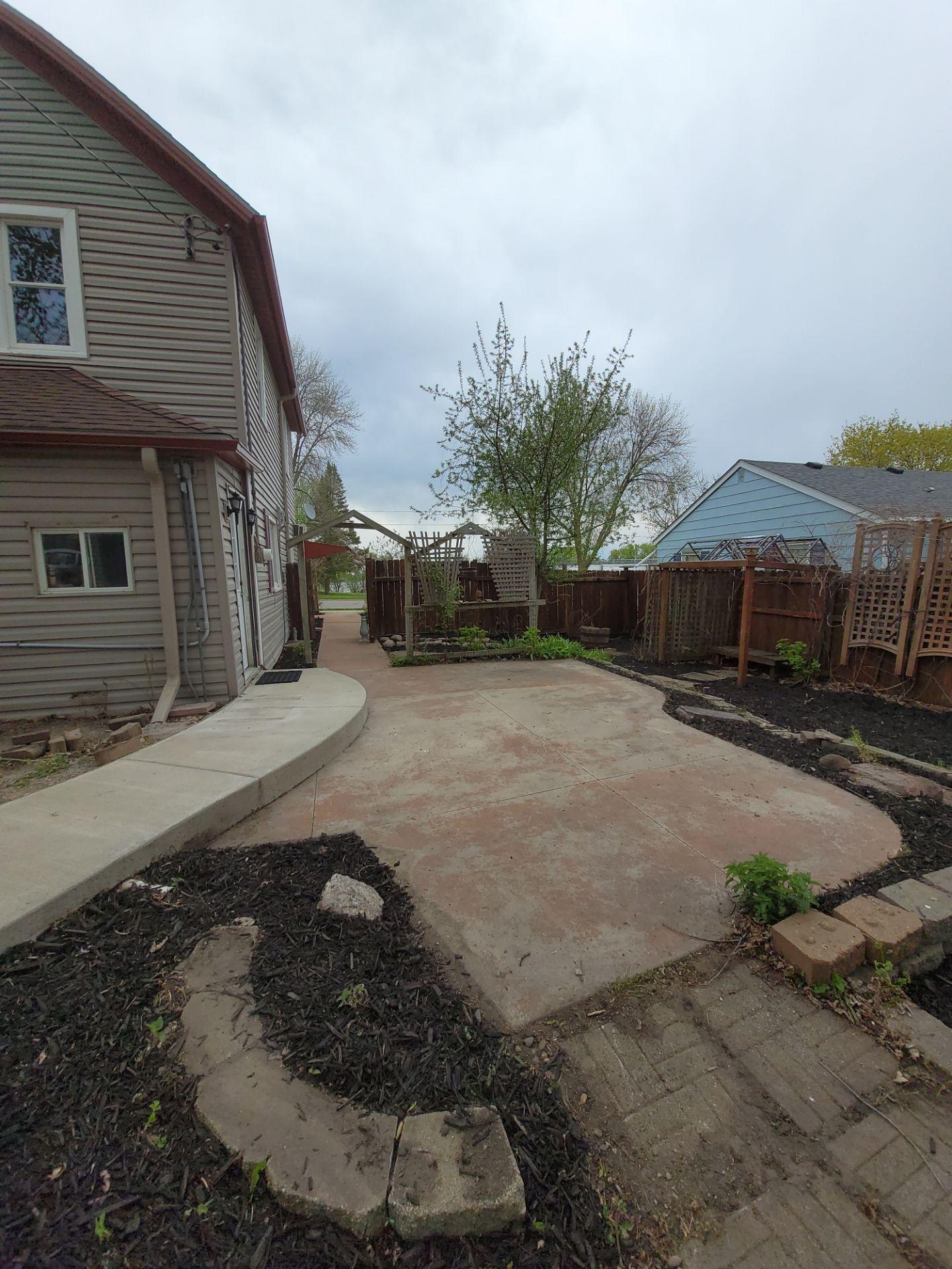 Great patio area