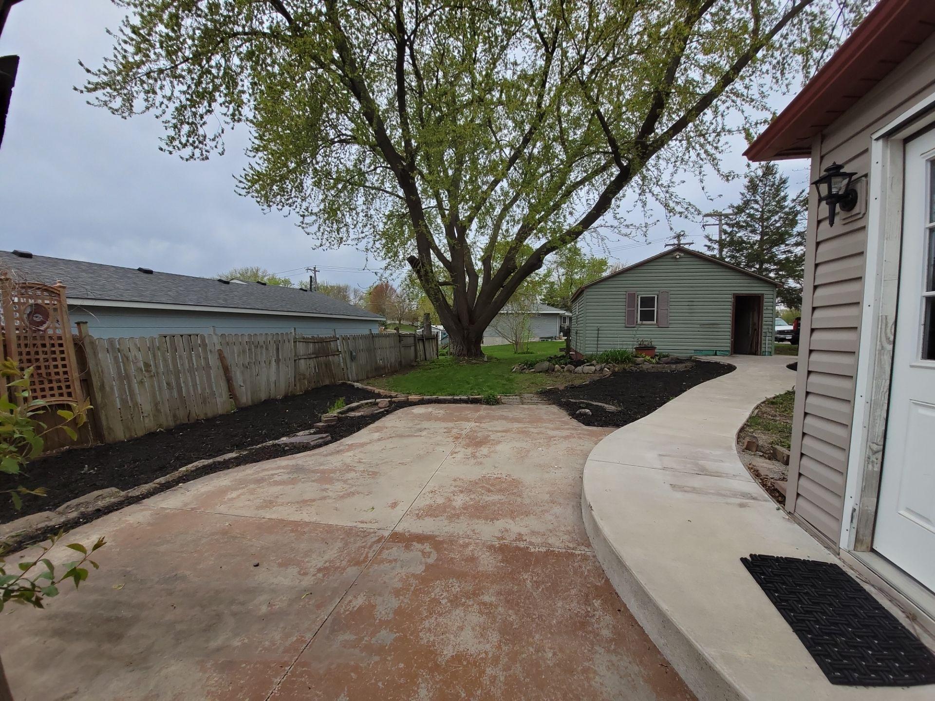 Patio backyard