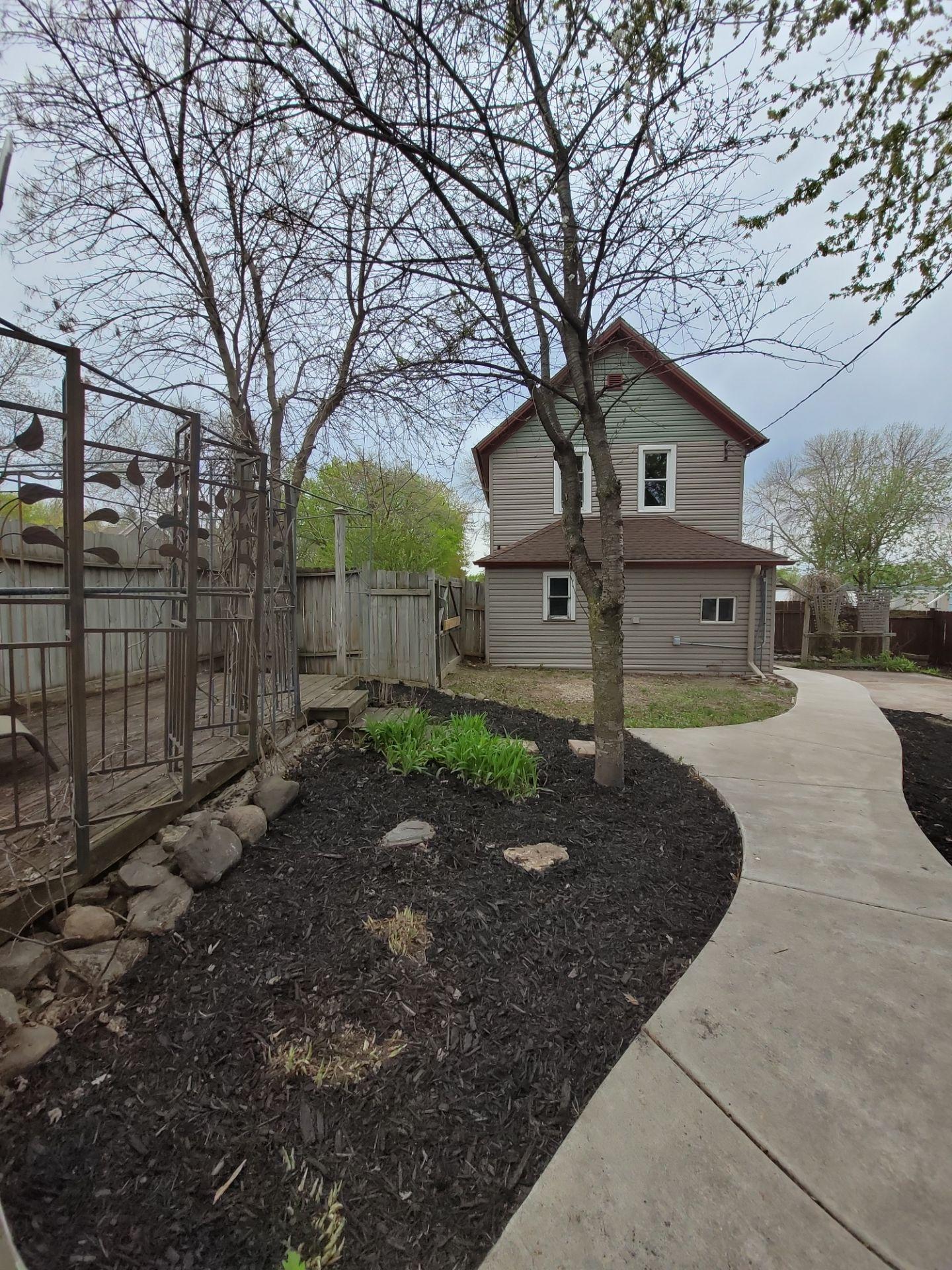 Brand new landscaping