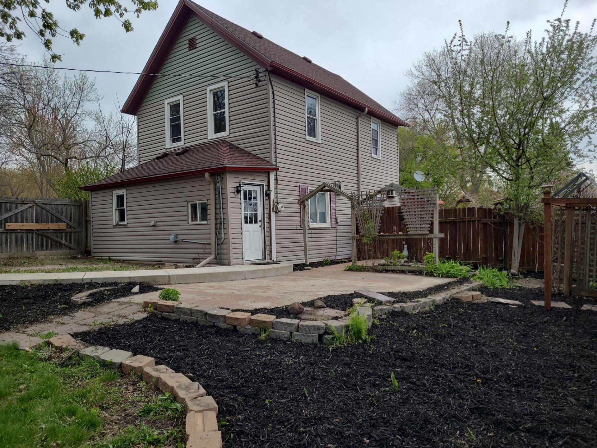 Backyard and landscaping