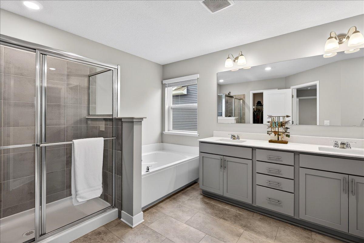 Beautiful primary bathroom