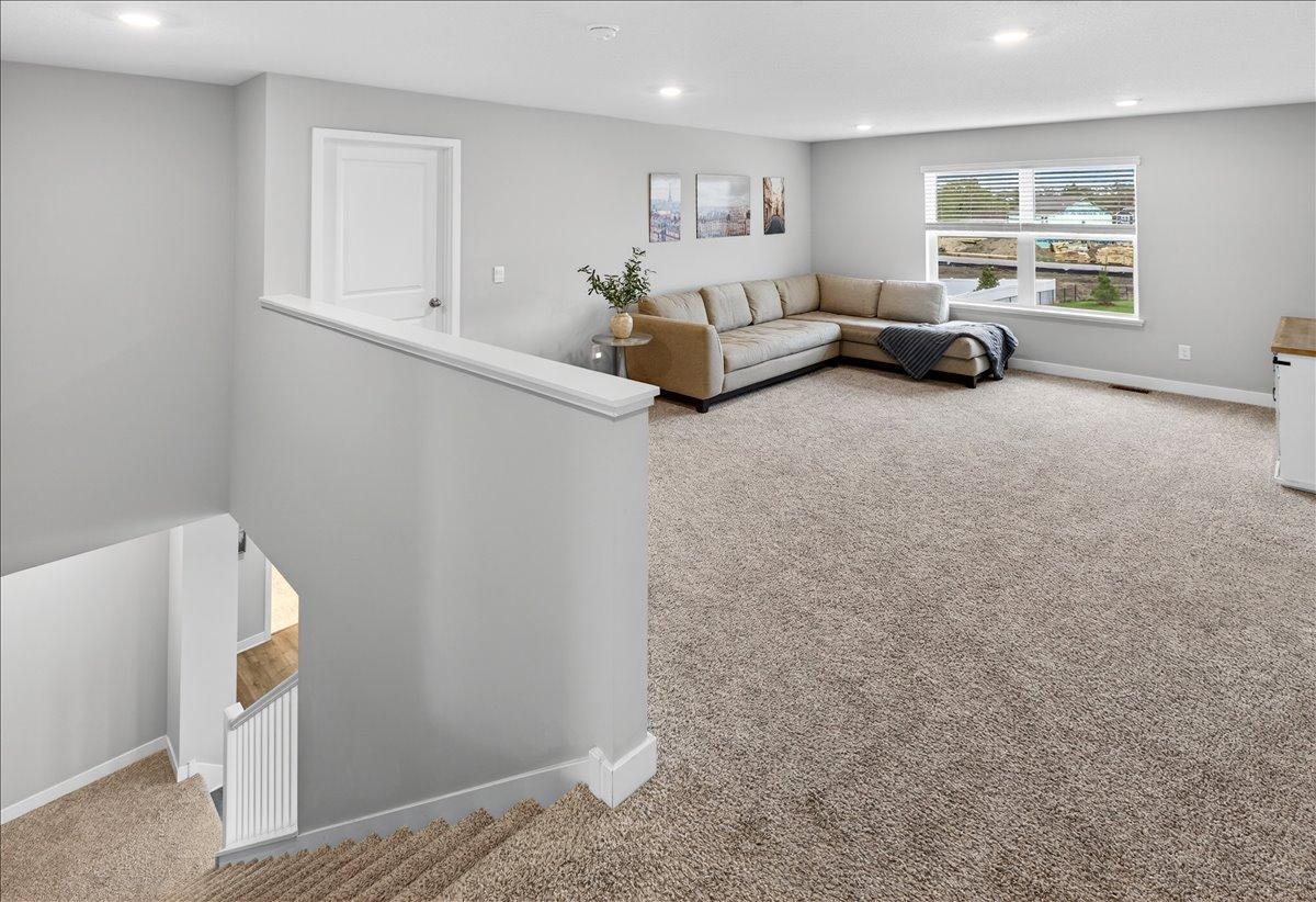 Oversized loft area for kids