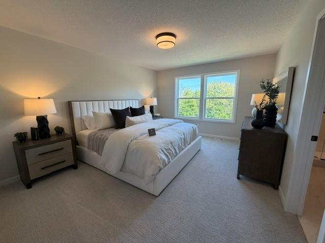 Primary Suite with private bathroom and walk-in closet!