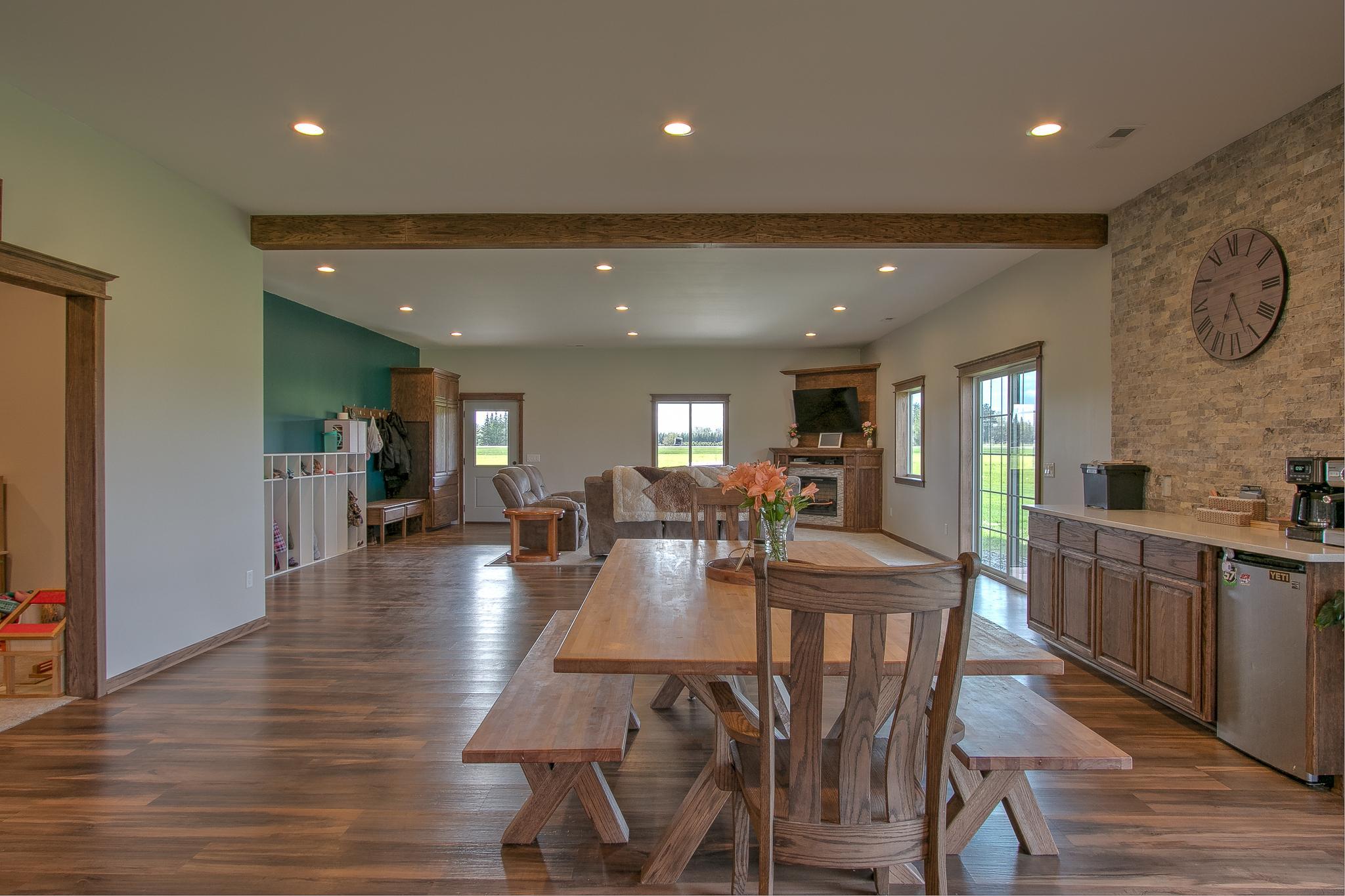 Dining and Living Area