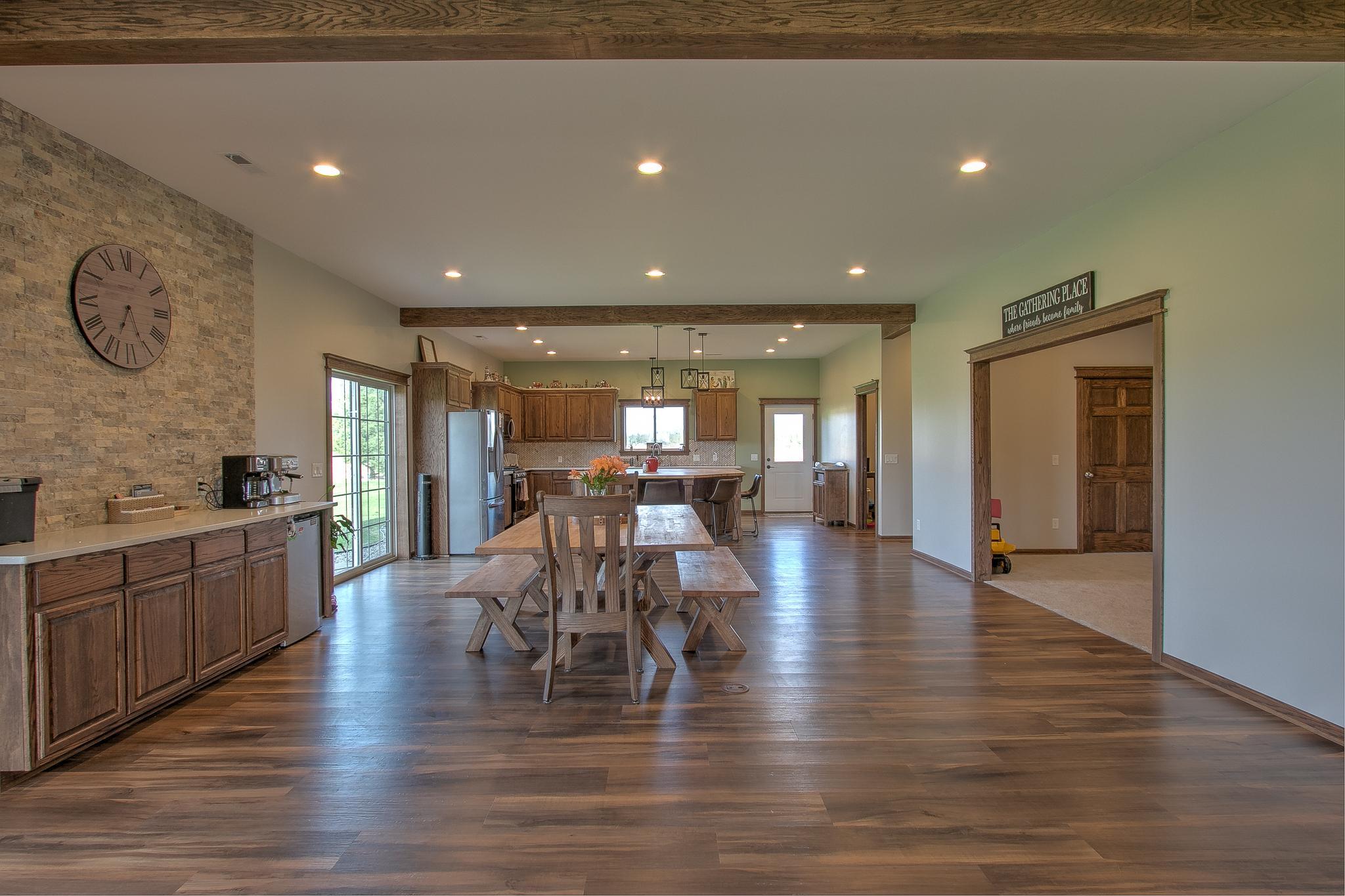 Dining, Kitchen and Flex Room