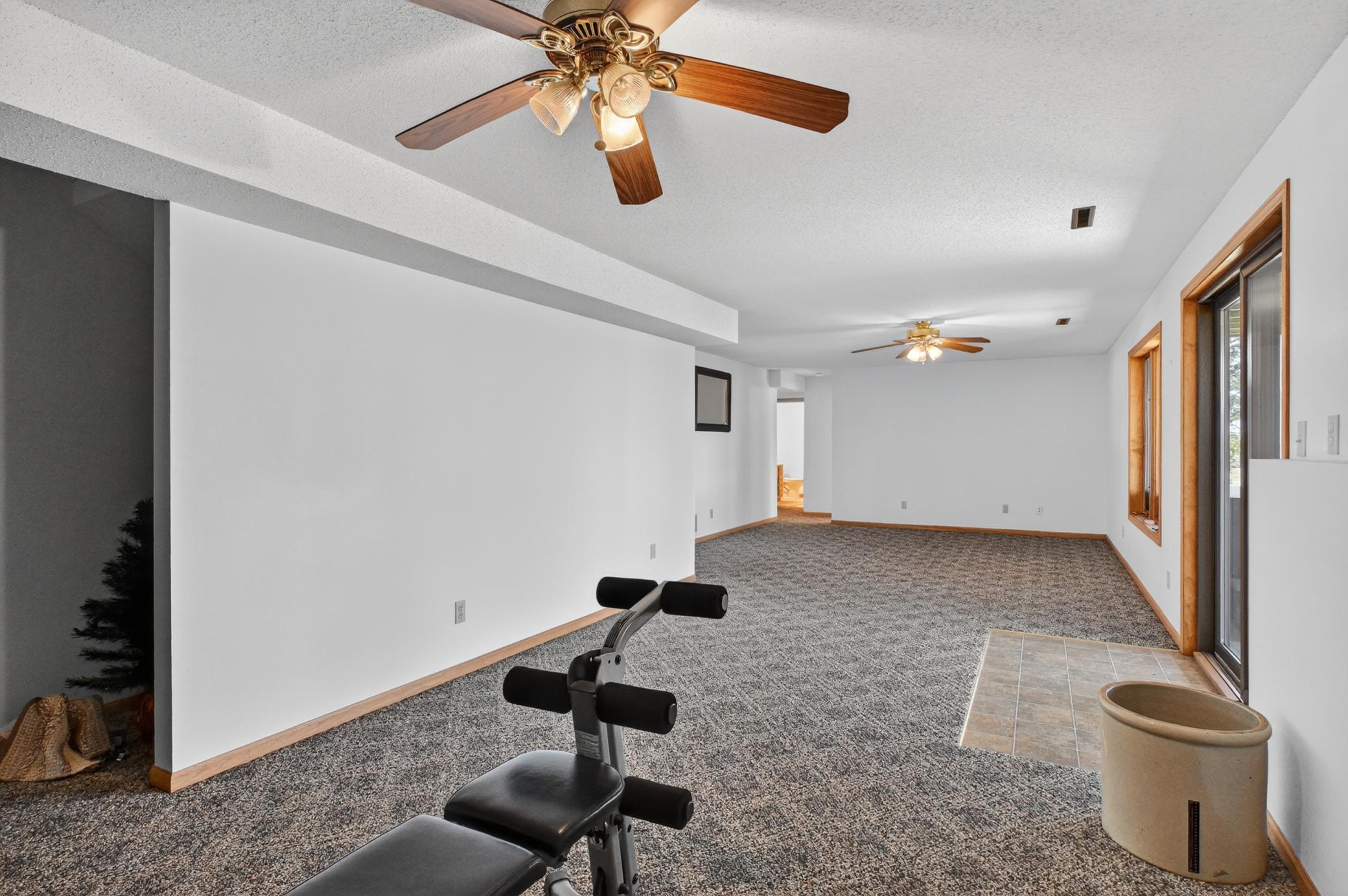 Family room to bedrooms