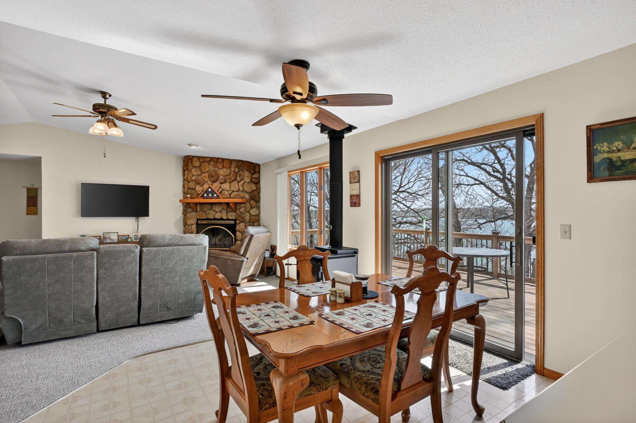 Patio door to maintenance free deck