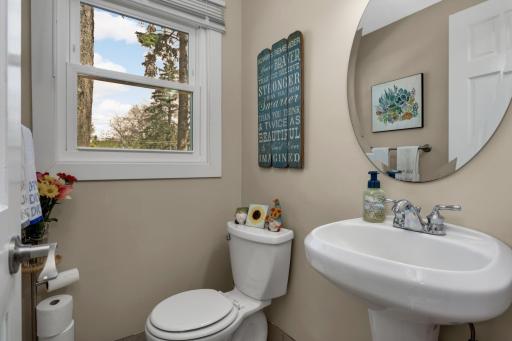 A main floor bathroom is another bonus when you're hosting!