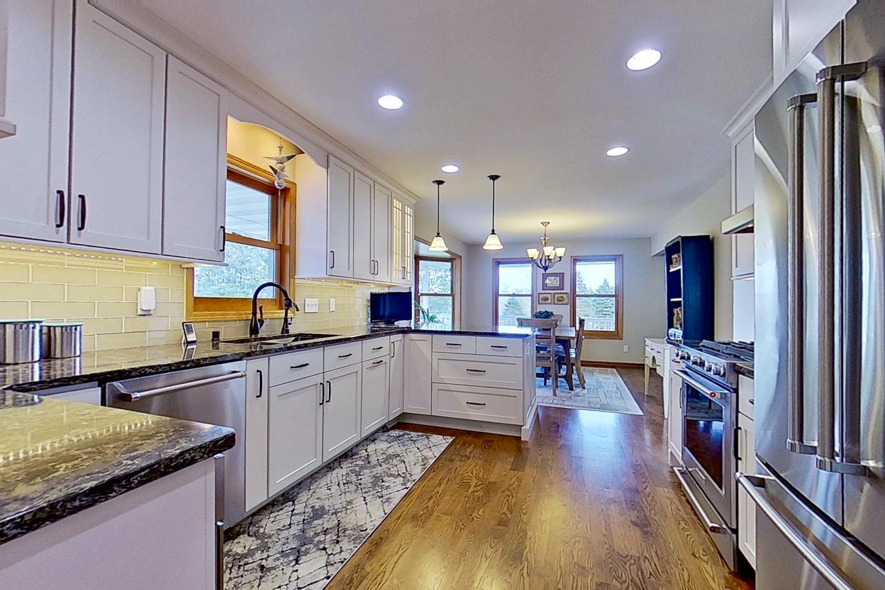Kitchen looking towards the dining area