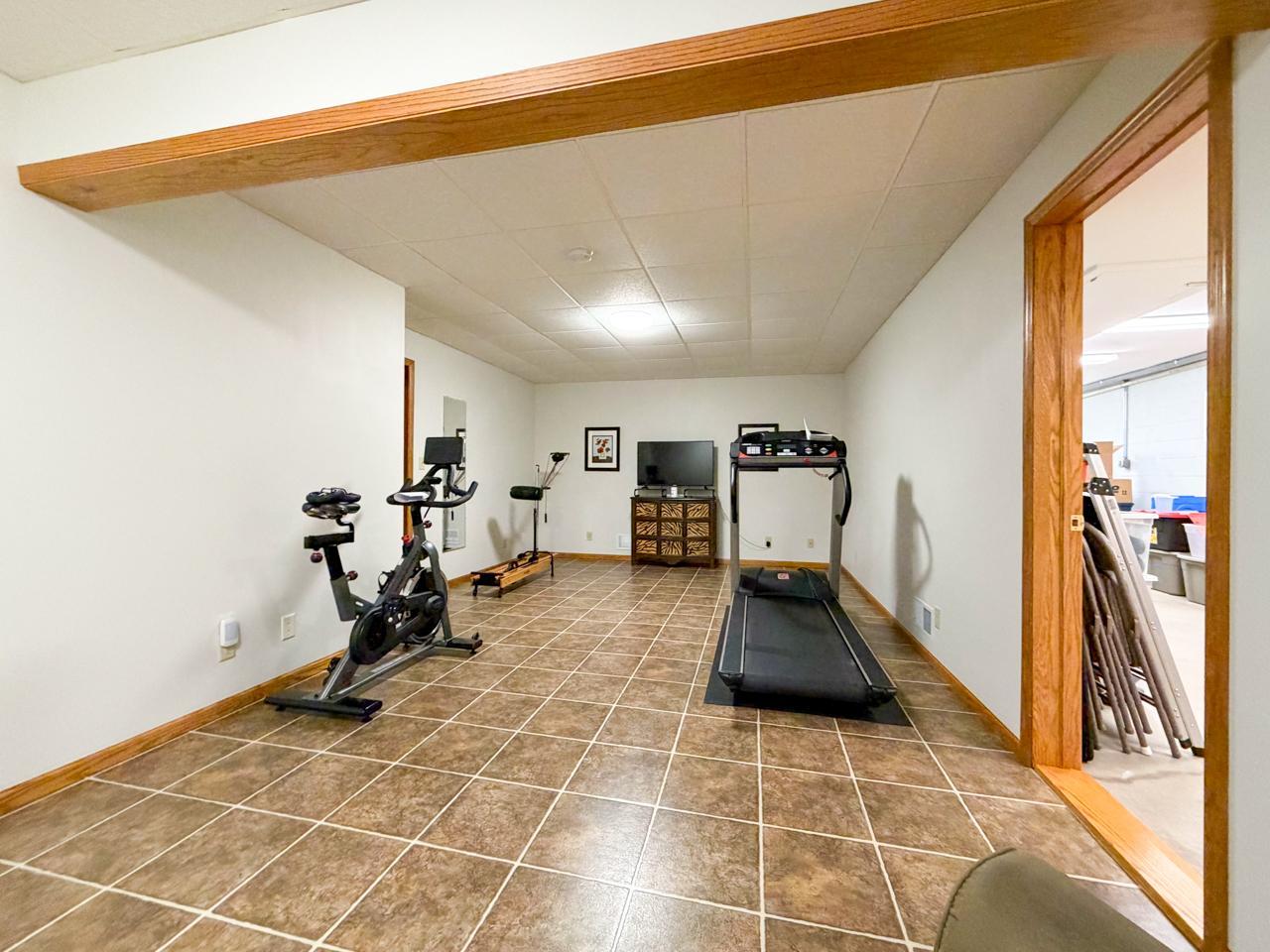 Lower level family room