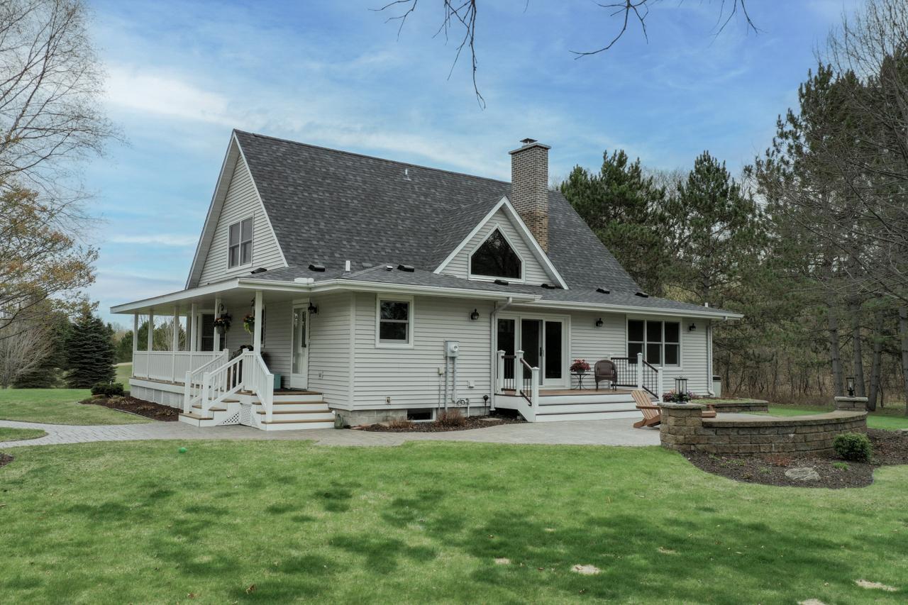 View of the back of the house