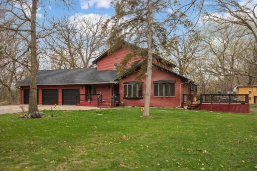 Property is a full acre, tons of mature trees.