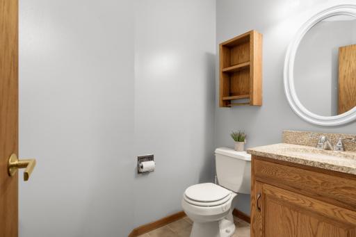 Main floor powder bath