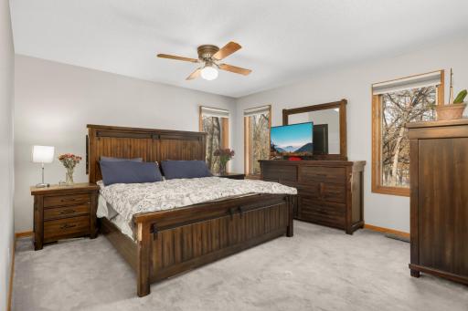 Main floor primary bedroom