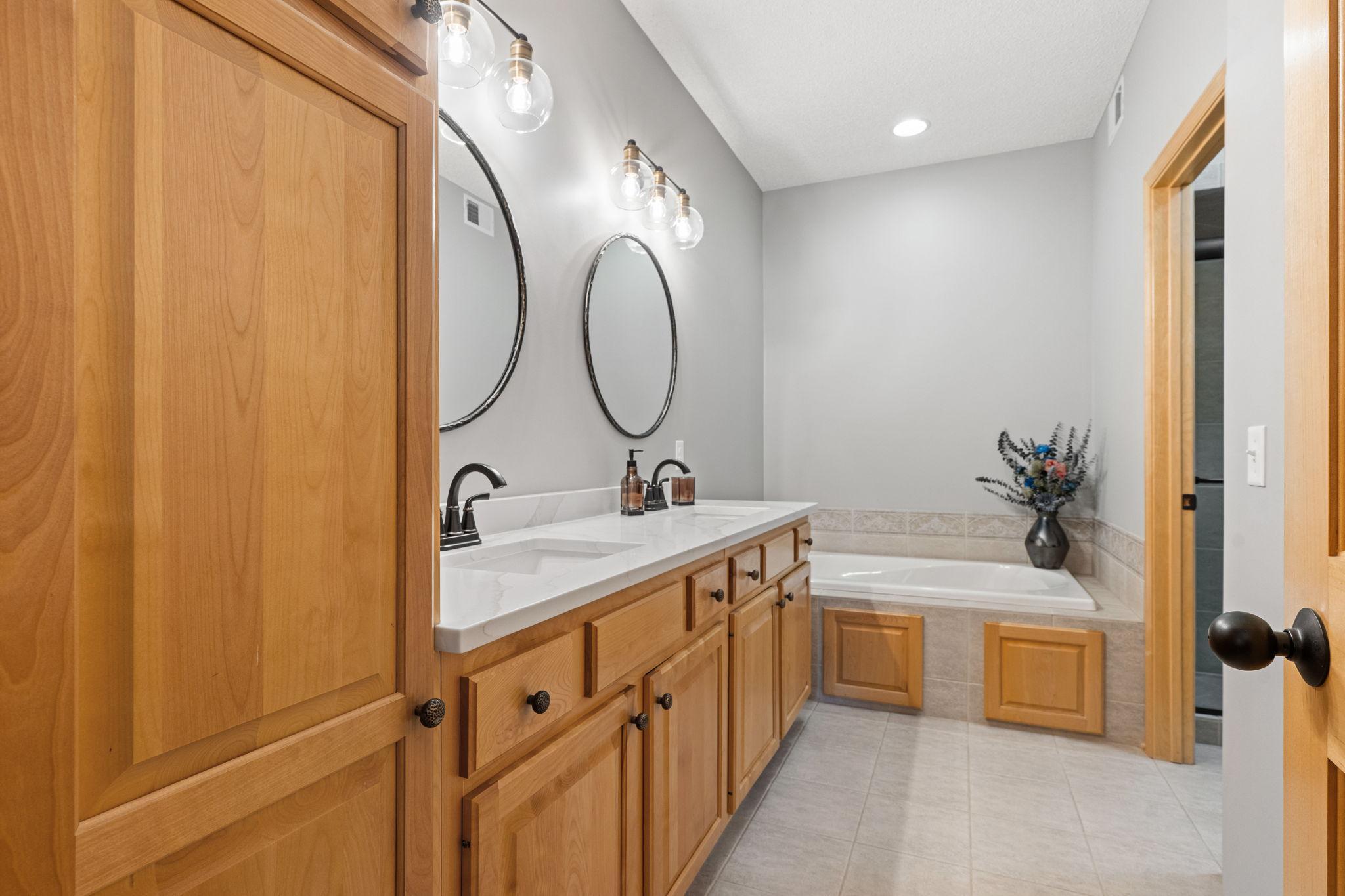 Remodeled Primary Bathroom