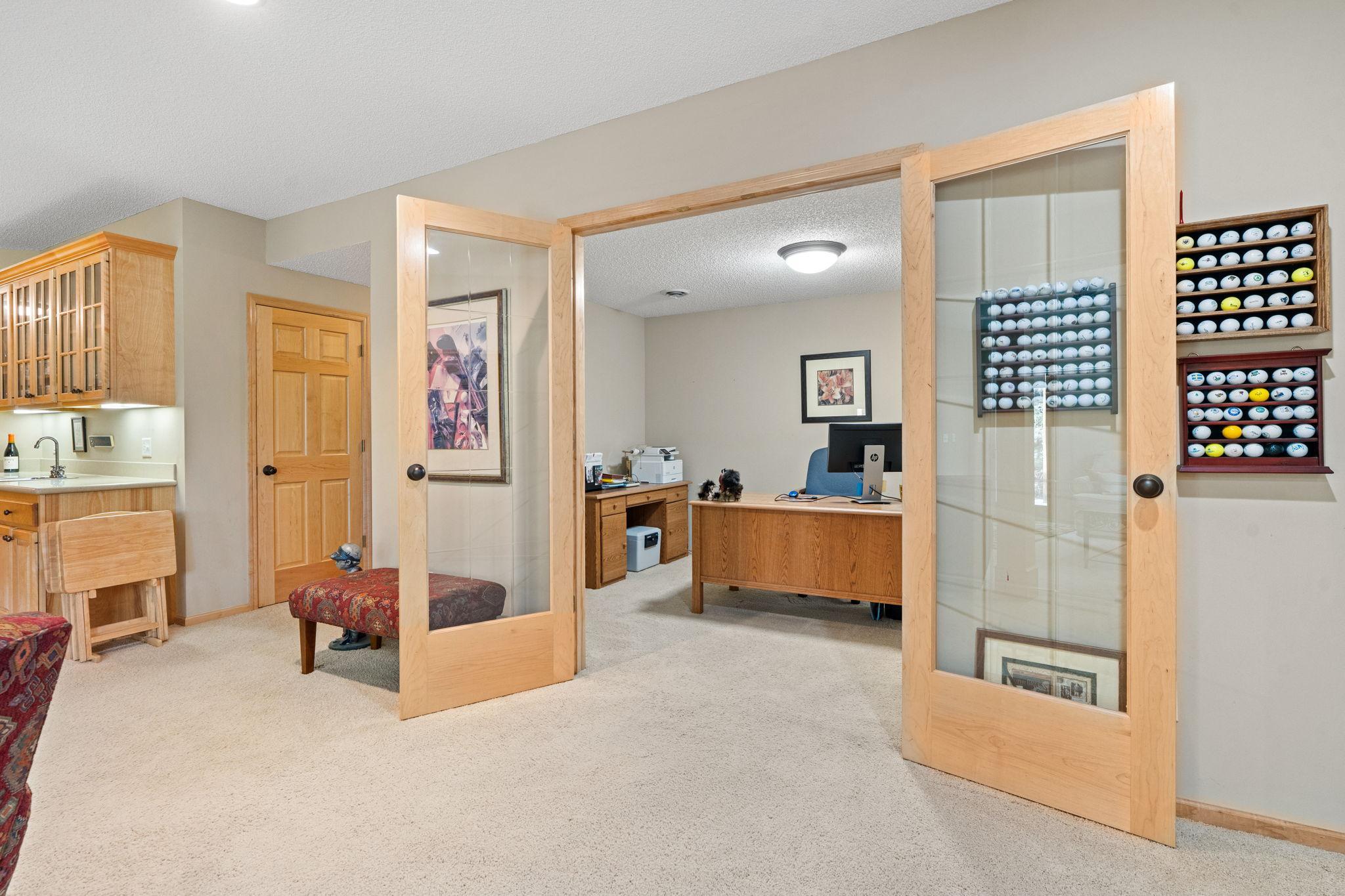 Flex Room With French Doors