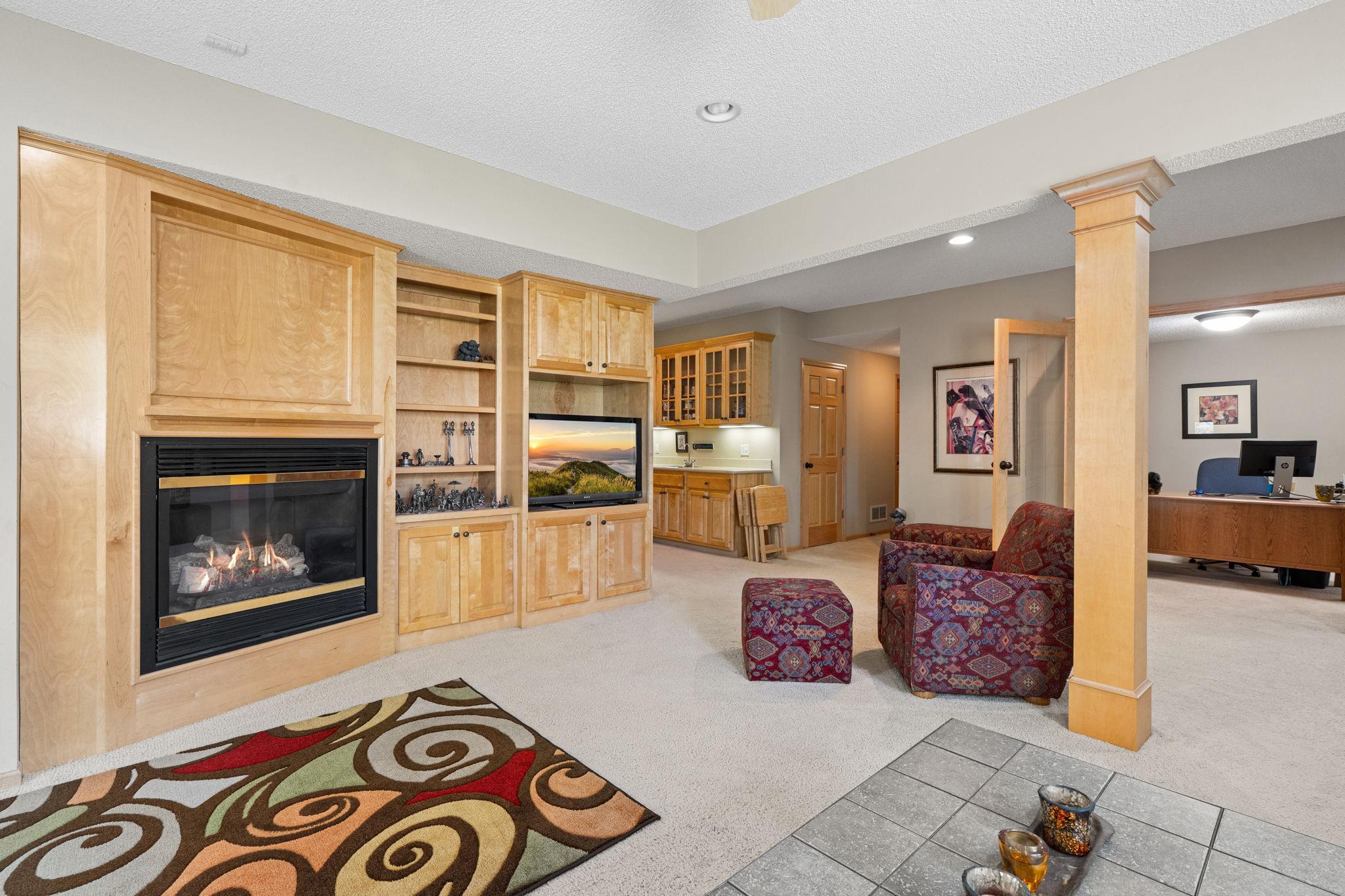 Built-In Entertainment Center