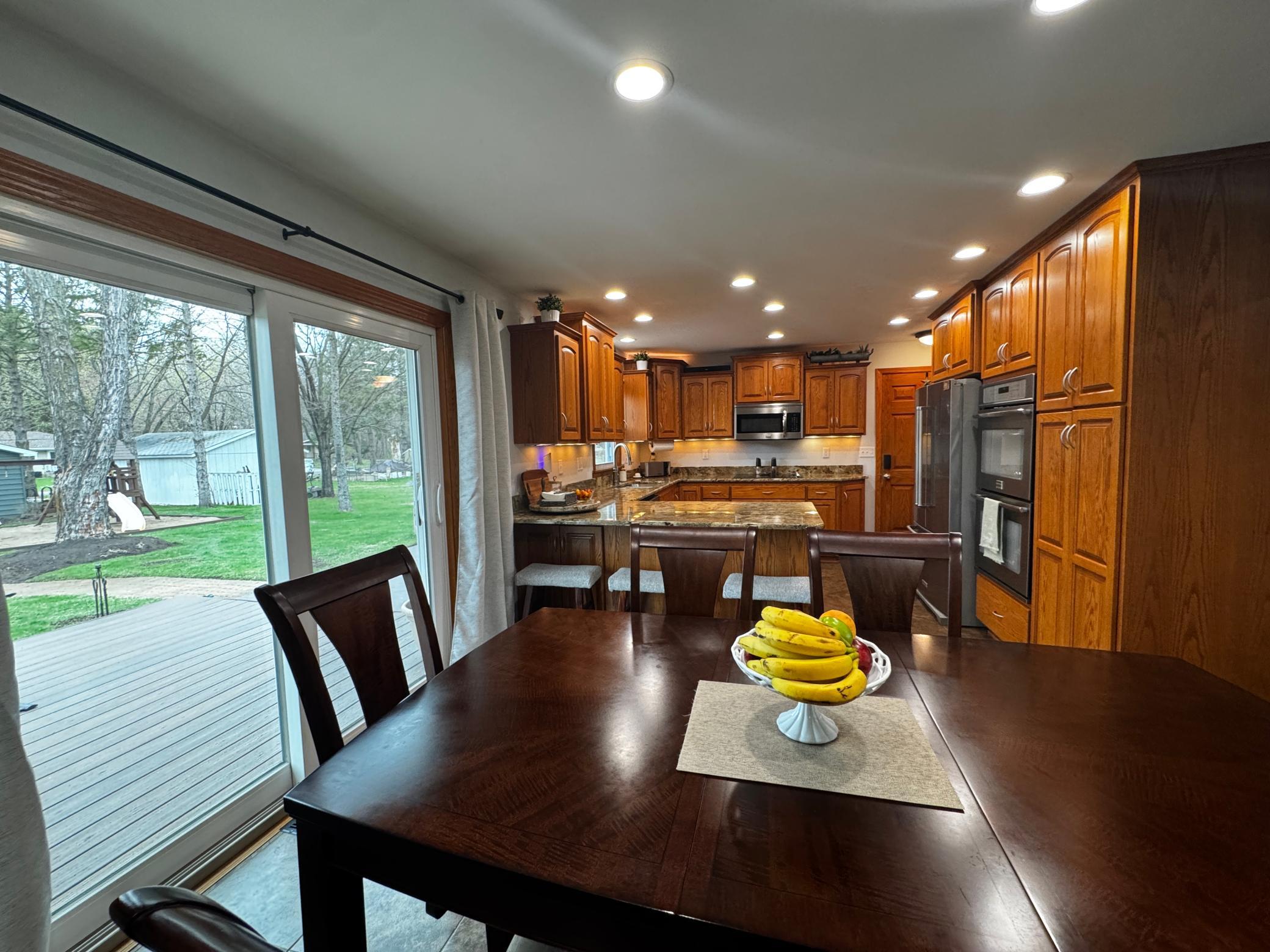 Dining room to Kitchen.
